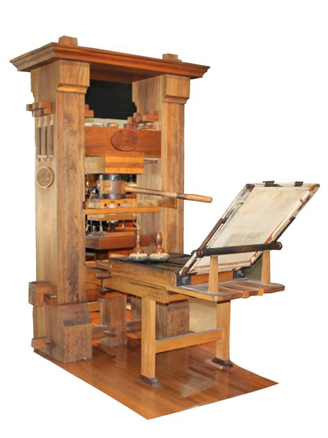 who invented the 1st printer.